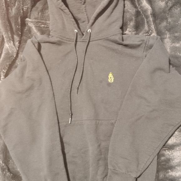 Black Flame Hoodie - Picture 2 of 2